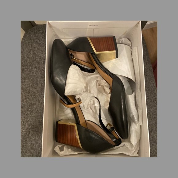 Calvin Klein Keller Ankle Strap Pump - Size 9 - Picture 3 of 6